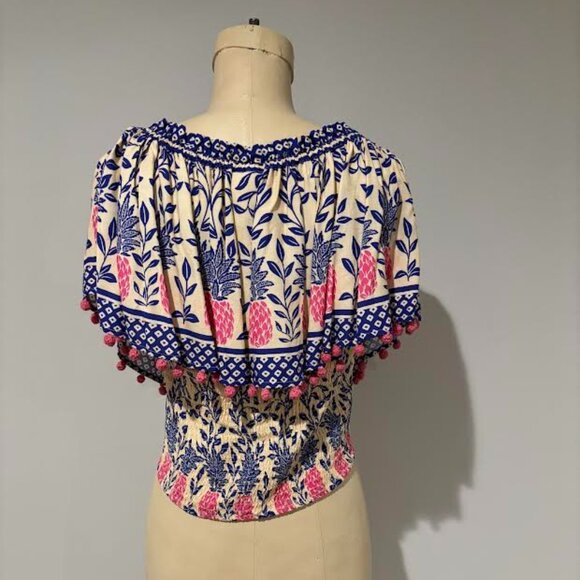 Farm Rio Ruffle Neck Blouse - Picture 5 of 7